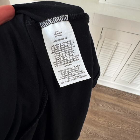 Boden Black Sienna Jersey V-Neck Maxi Dress Size S/4 - Picture 8 of 8